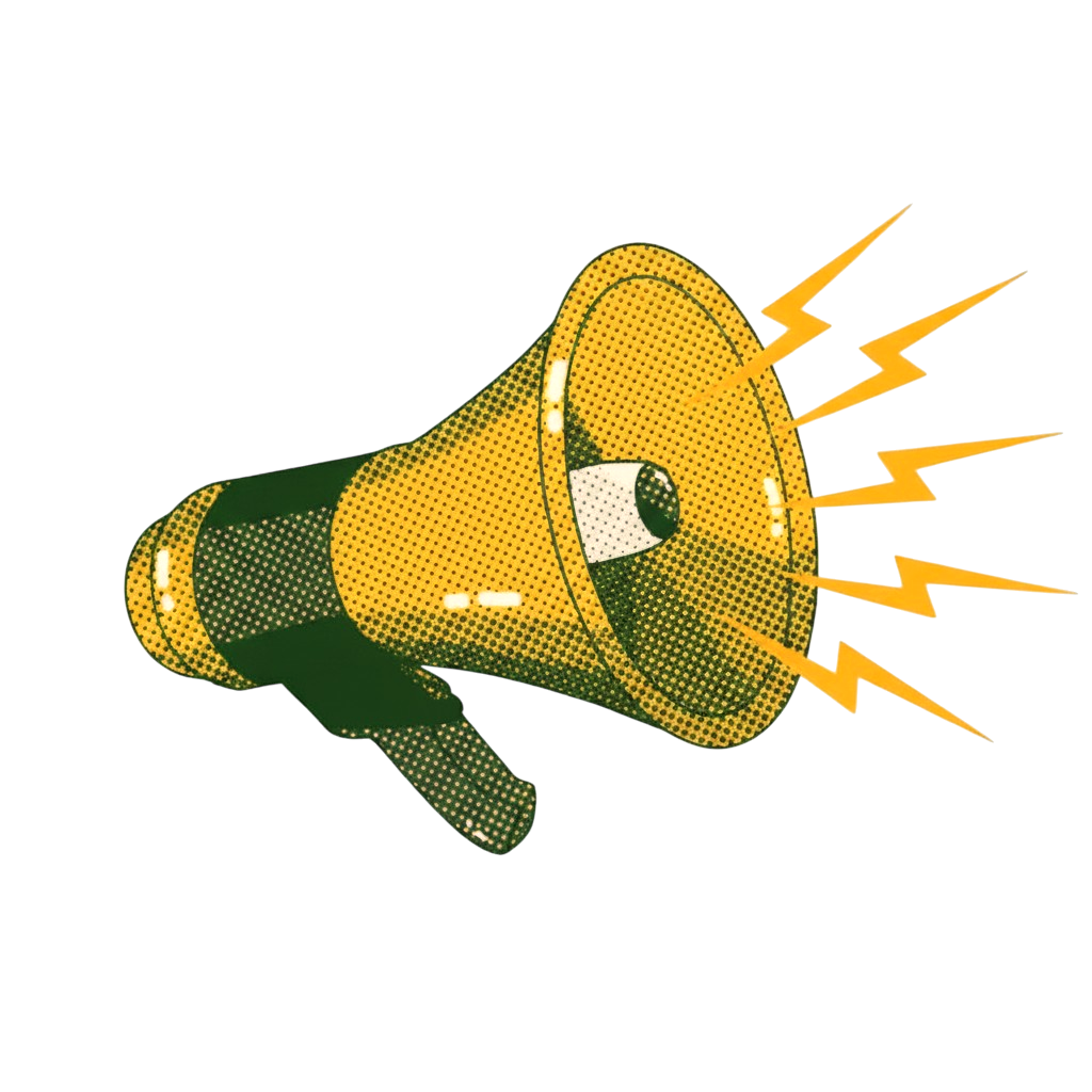 Megaphone broadcasting